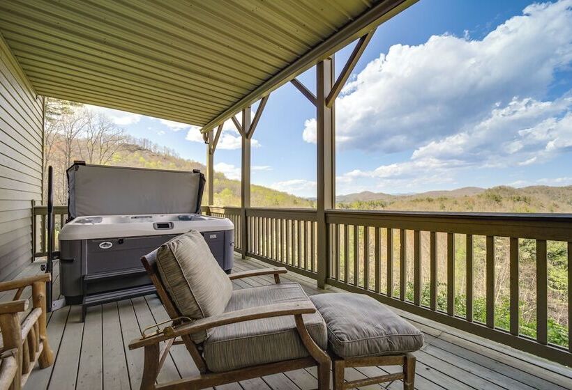 Hot Tub & Water Views: Lake Glenville Home!