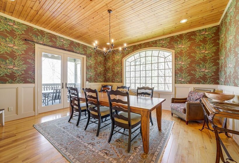 Hot Tub & Water Views: Lake Glenville Home!