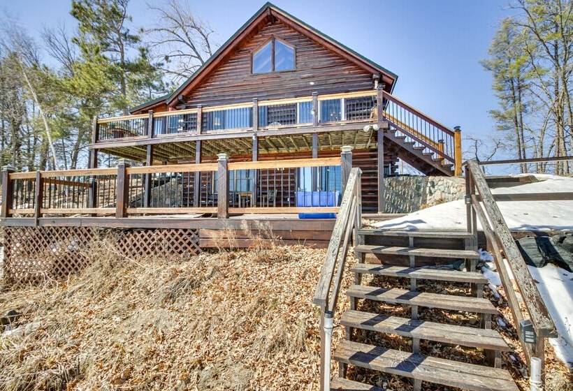 Lakefront Park Rapids Cabin W/ Decks & Boat Dock!