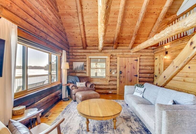 Lakefront Park Rapids Cabin W/ Decks & Boat Dock!