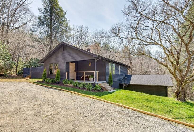 Modern Pisgah Forest Cabin On 60 Wooded Acres!