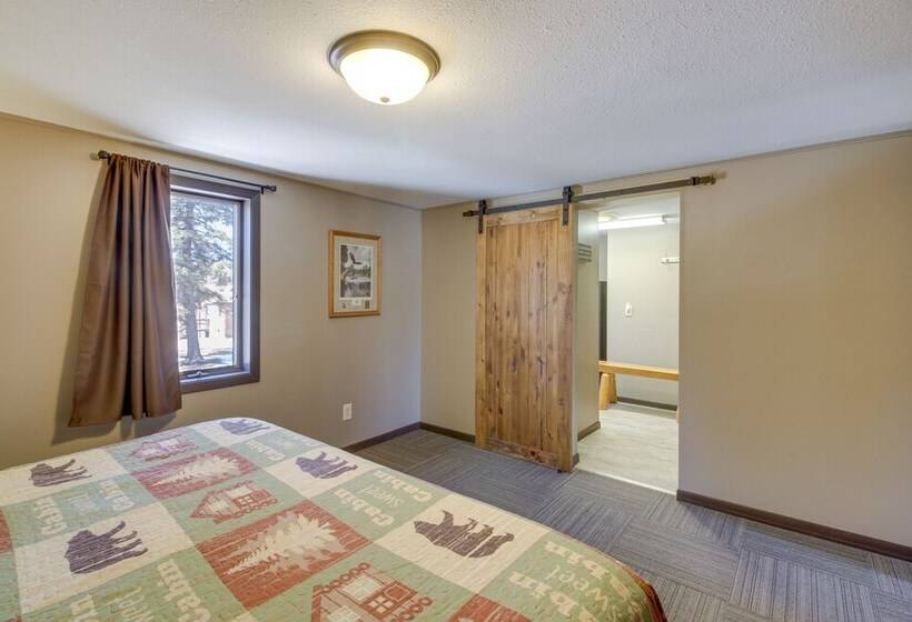 Fire Pit + Lake View: Cozy Park Rapids Cabin