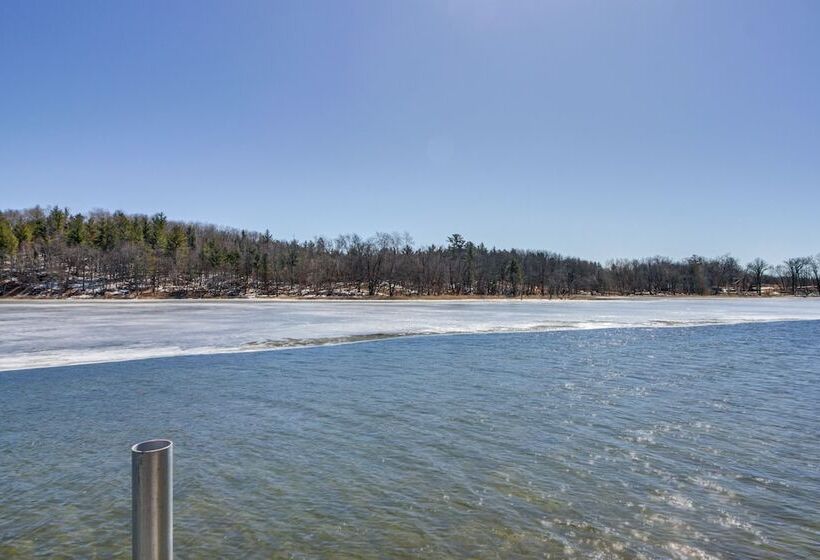 Fire Pit + Lake View: Cozy Park Rapids Cabin