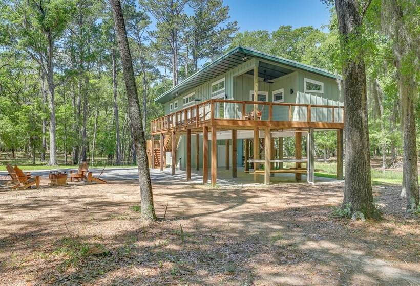 Peaceful Edisto Island Home, 1 Mi To State Park!