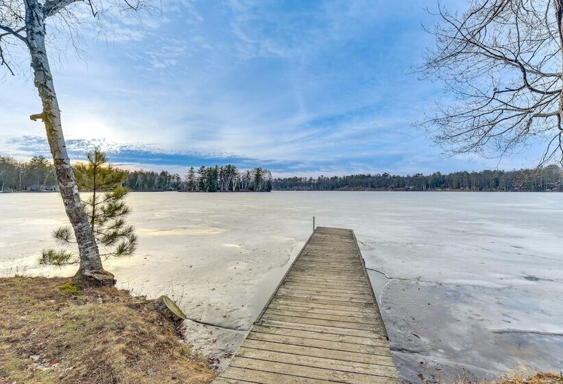 Pet Friendly Couderay Cabin W/ Boat Dock + Grill!