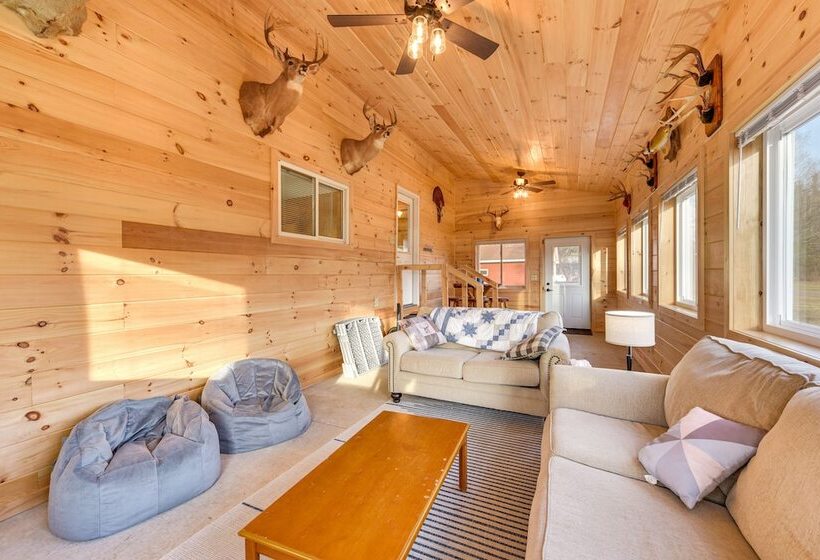 Pet Friendly Couderay Cabin W/ Boat Dock + Grill!