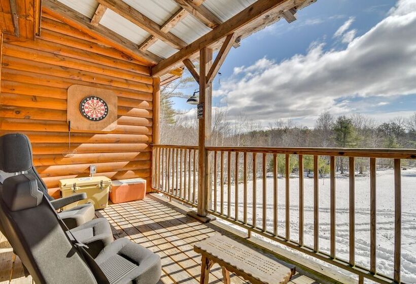 Private Bethel Cabin W/ Covered Deck: 5 Mi To Town