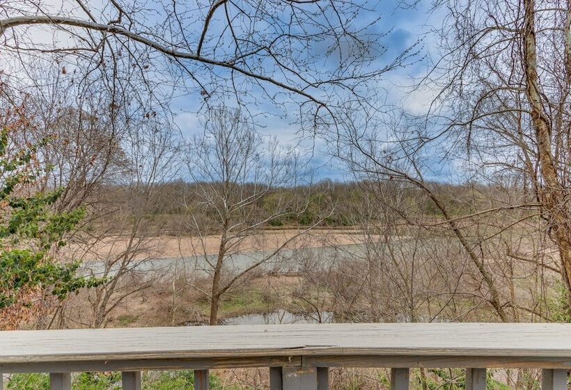 Riverfront Baxter Springs Home W/ Deck & Grill!