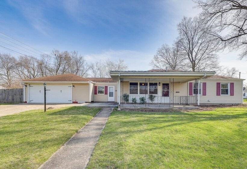 South Bend Home W/ Gas Grill Near Universities!