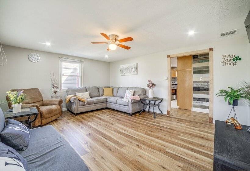 South Bend Home W/ Gas Grill Near Universities!