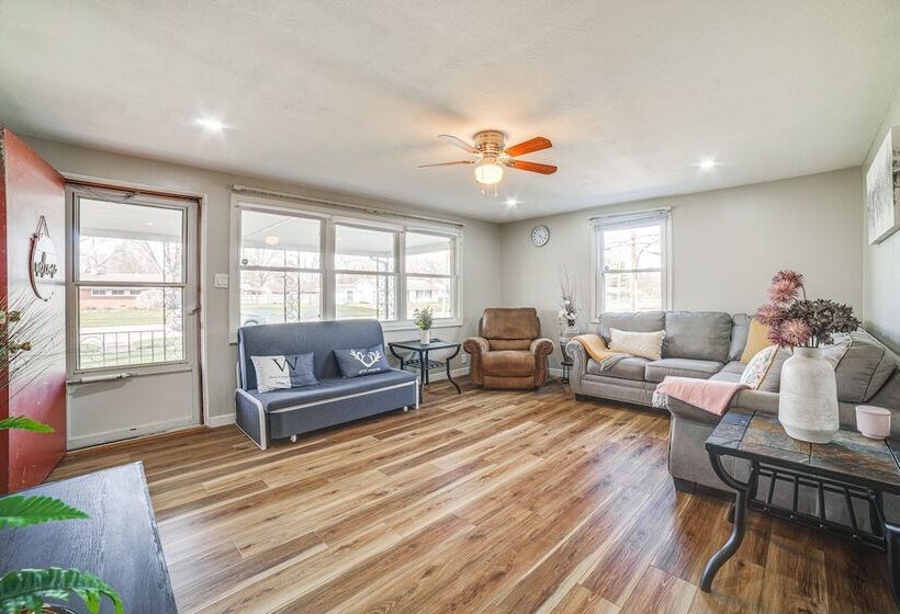 South Bend Home W/ Gas Grill Near Universities!