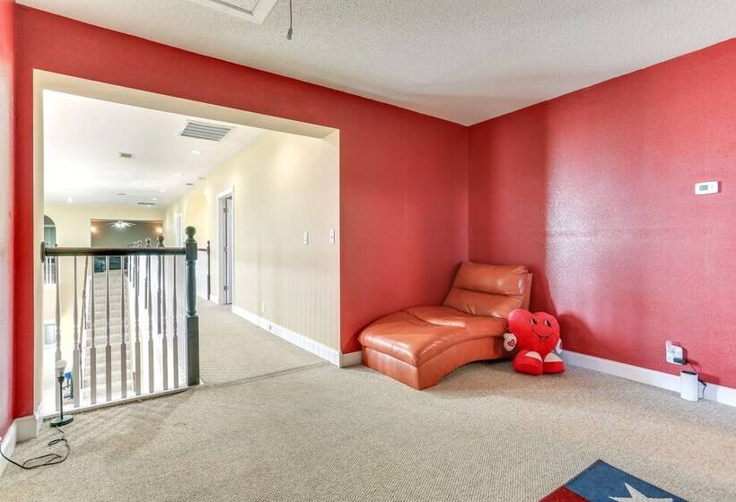 Spacious Farmersville Home W/ Game Room & Fire Pit