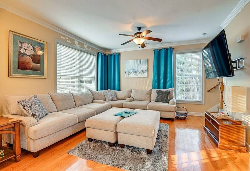 Spacious Murrells Inlet Home   Walk To Beach!