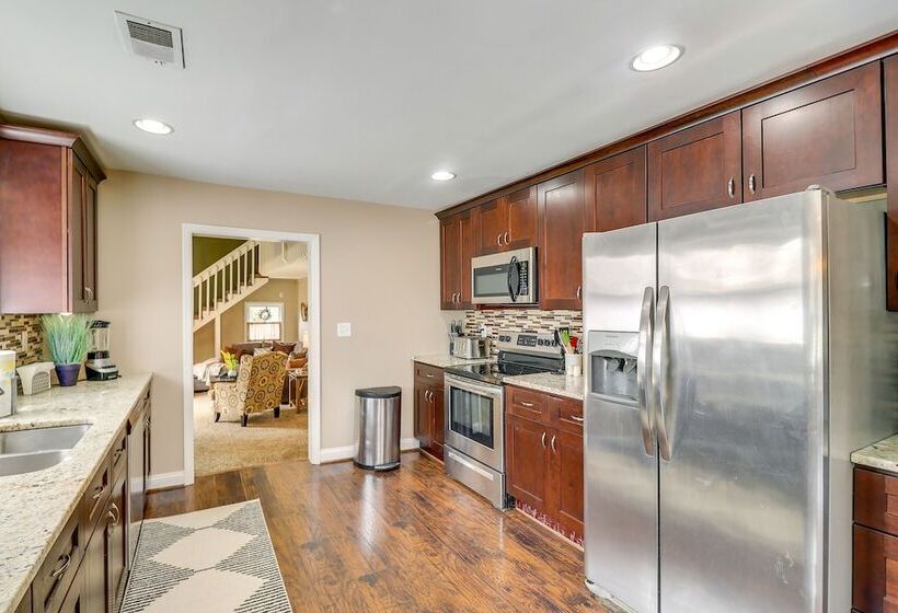 Spacious North East Home W/ Fenced Yard & Fire Pit