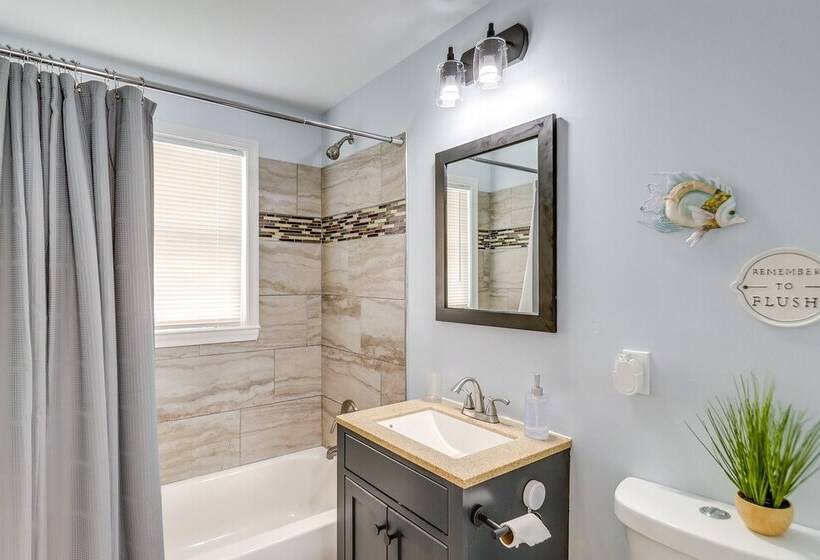 Spacious North East Home W/ Fenced Yard & Fire Pit