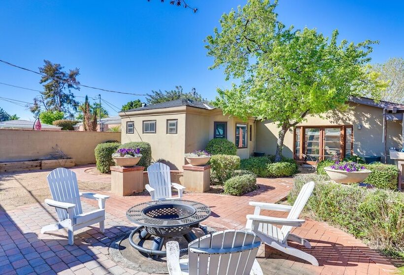 Spacious Uptown Phoenix Home W/ Pool & Yard Games!