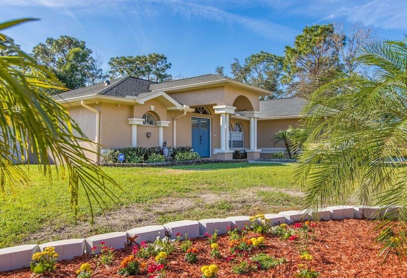 Spring Hill Home W/ Private Yard & Heated Pool!