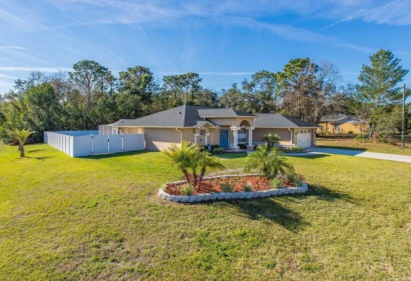 Spring Hill Home W/ Private Yard & Heated Pool!