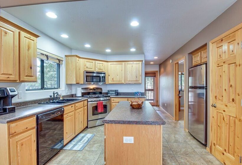 Tranquil Heber Overgaard Cabin W/ Decks & Grill!