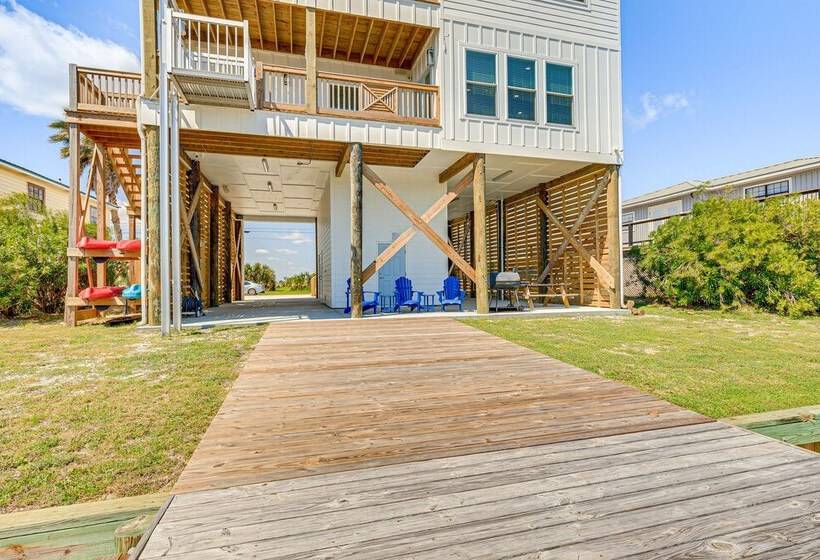 Waterfront Dauphin Island Home < Half Mi To Beach!