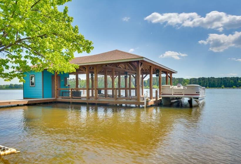 Waterfront Lake Gaston Home W/ Private Dock!