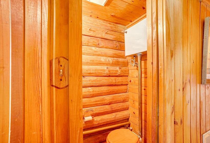 Waterfront Livingston Log Cabin W/ Private Dock!