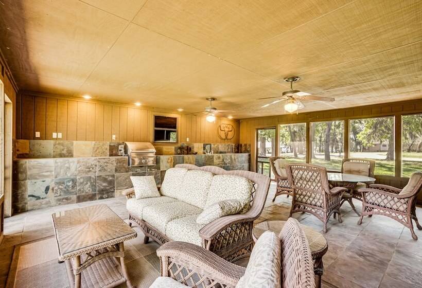 Waterfront Livingston Log Cabin W/ Private Dock!