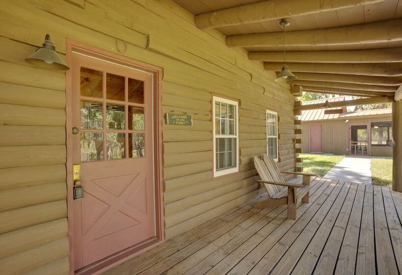 Waterfront Livingston Log Cabin W/ Private Dock!