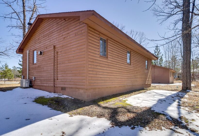 Lake Access, Boat Slip: Wooded Park Rapids Cabin!