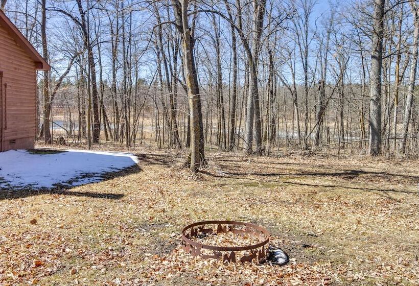 Lake Access, Boat Slip: Wooded Park Rapids Cabin!