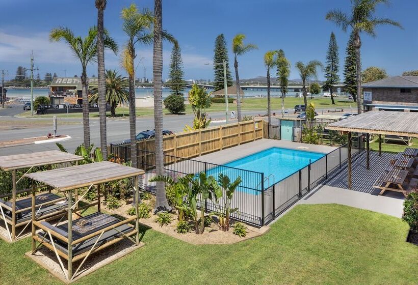 מוטל South Pacific Palms Motor Inn