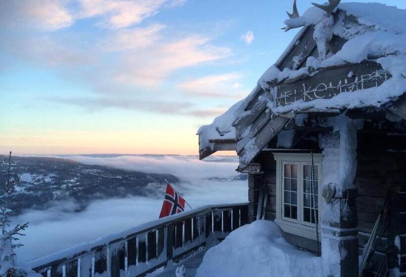 فندق Norefjell   Storhytte Med Jacuzzi Og Fantastisk Beliggenhet