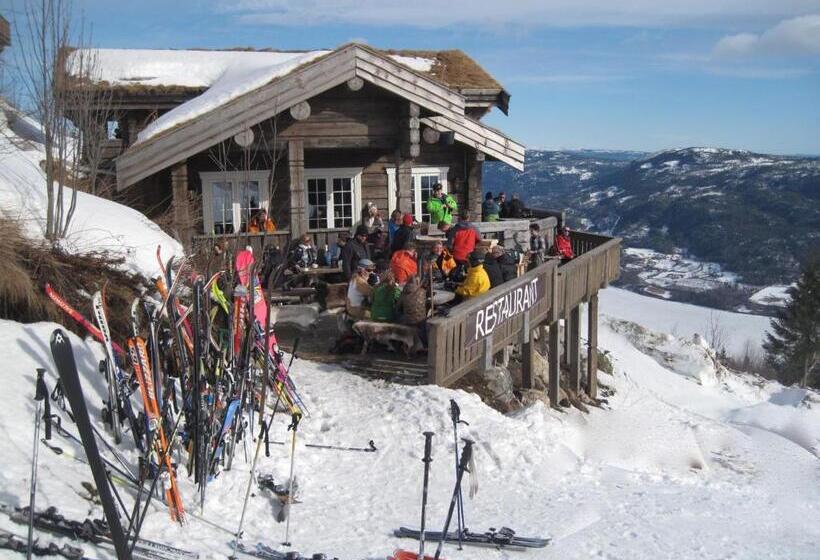 فندق Norefjell   Storhytte Med Jacuzzi Og Fantastisk Beliggenhet