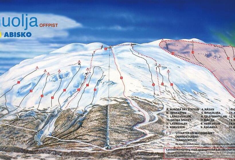 בית מלון כפרי Stf Abisko Turiststation