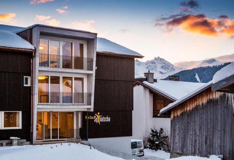 旅馆 Nova Casa Spinatscha Sedrun
