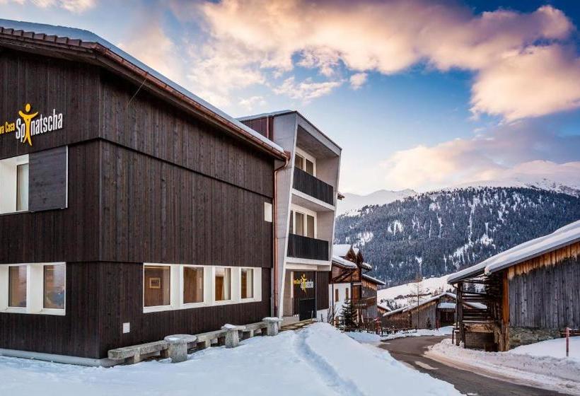 旅馆 Nova Casa Spinatscha Sedrun