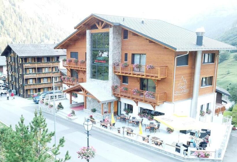 בית מלון כפרי Alpenblick Leukerbad Therme