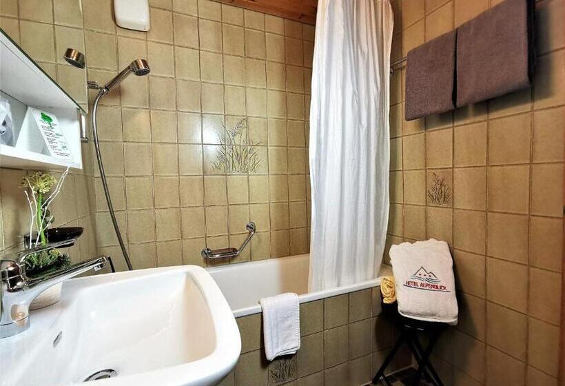 בית מלון כפרי Alpenblick Leukerbad Therme