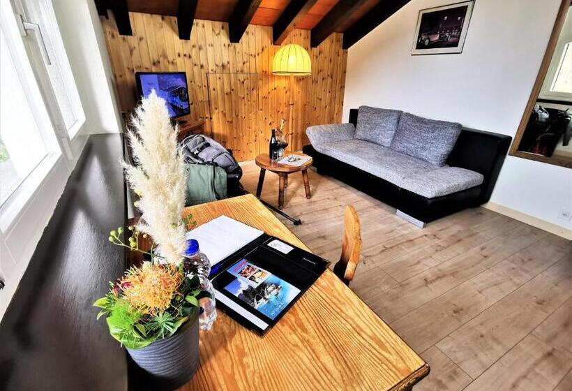 בית מלון כפרי Alpenblick Leukerbad Therme