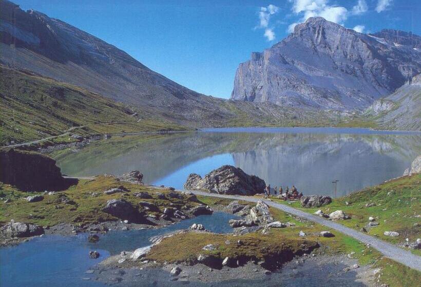 בית מלון כפרי Alpenblick Leukerbad Therme