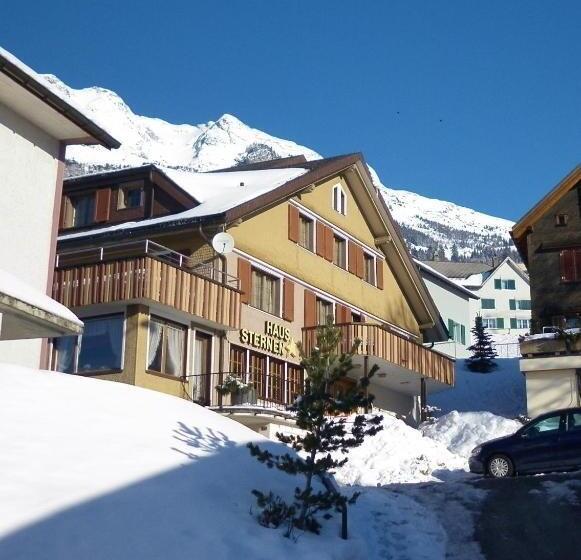 酒店 Heidi Guesthouse Amden Sternen