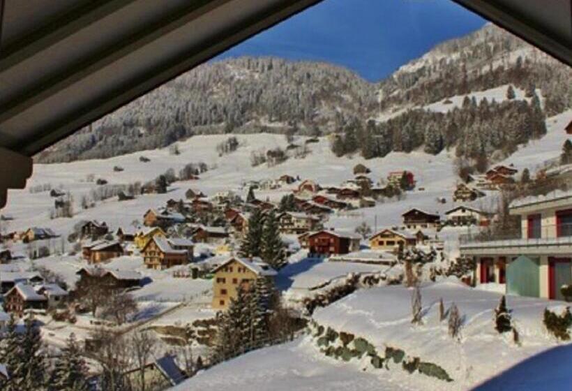 酒店 Heidi Guesthouse Amden Sternen