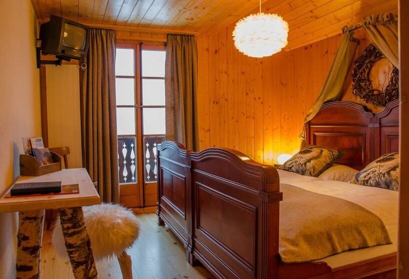 בית מלון כפרי Hôtel Le Grand Chalet Favre