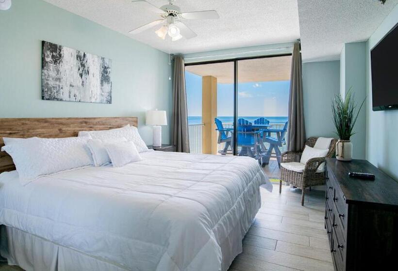 Beachfront Condo Balcony Pools Spacious Sauna