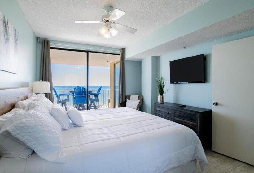 Beachfront Condo Balcony Pools Spacious Sauna