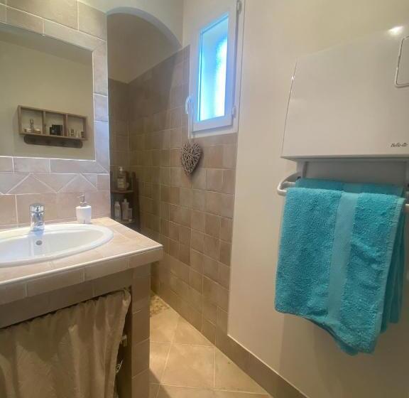 مبيت وإفطار Chambre D Hôtes Le Jardin Des Cigales