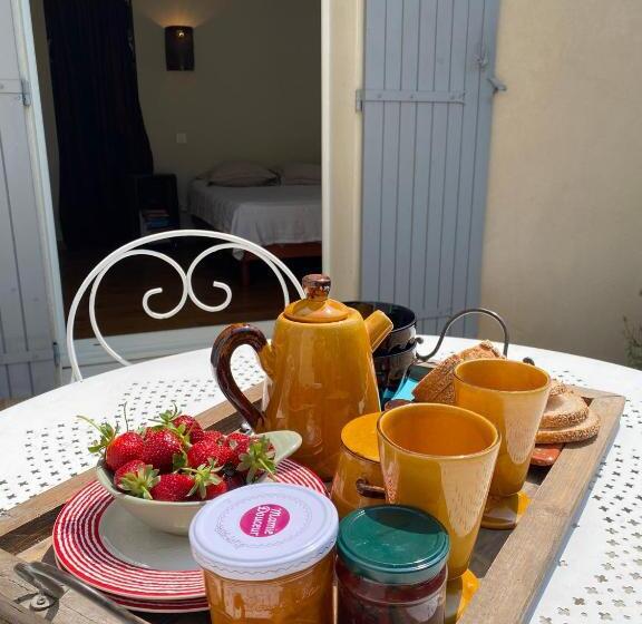 مبيت وإفطار Chambre D Hôtes Le Jardin Des Cigales