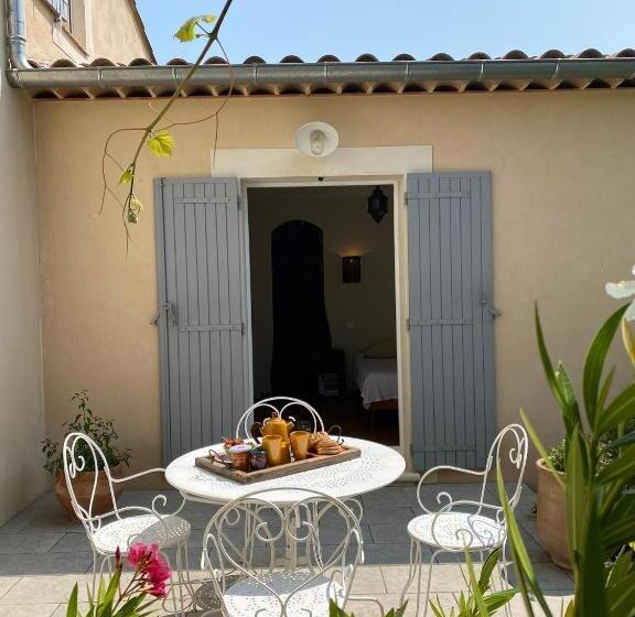 مبيت وإفطار Chambre D Hôtes Le Jardin Des Cigales