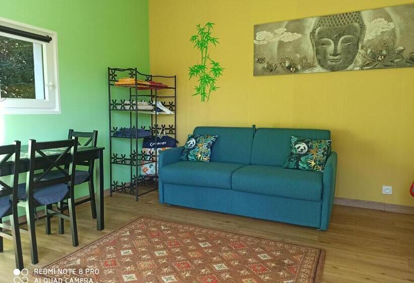 צימר Les Caboderies Chambre Familiale Privée Indépendante 2 Lits