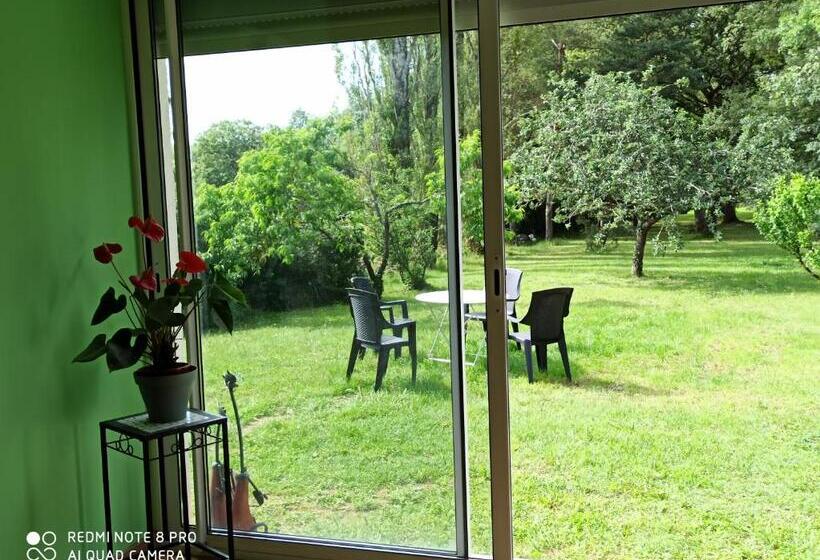 צימר Les Caboderies Chambre Familiale Privée Indépendante 2 Lits